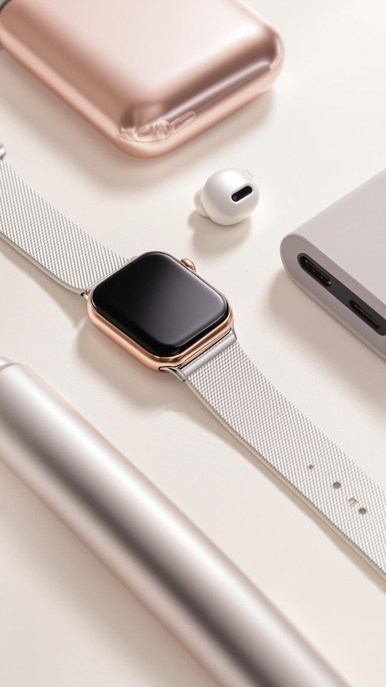 Sleek tech products for stylish fashion inspiration.