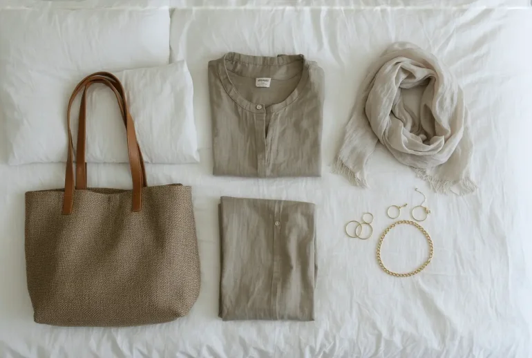 linen outfit sustainable
