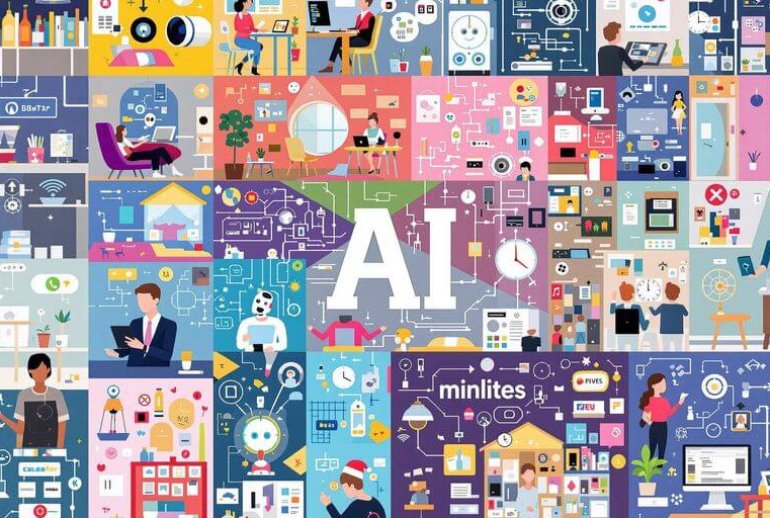 AI technology enhancing daily life and routines.