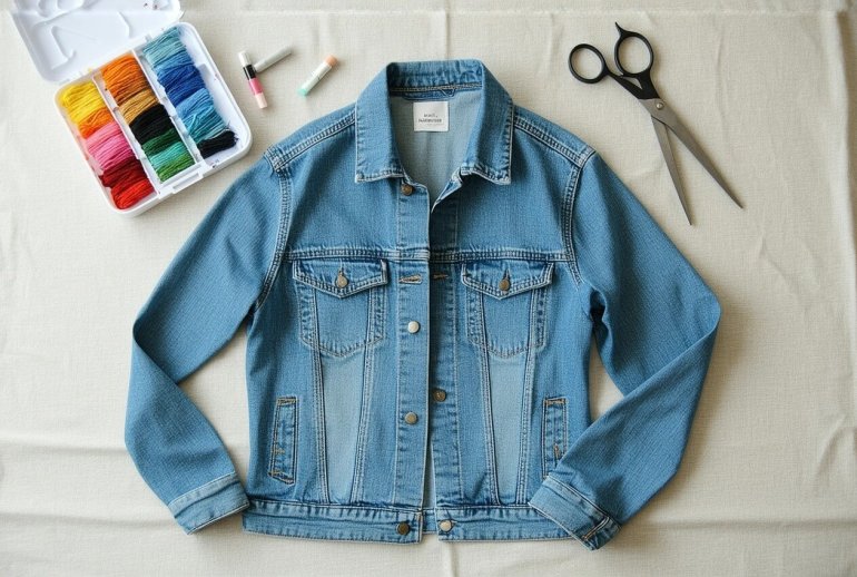 upcycled fashion design project